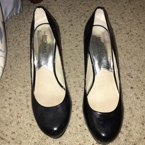 Black Michael Kors Platform heels